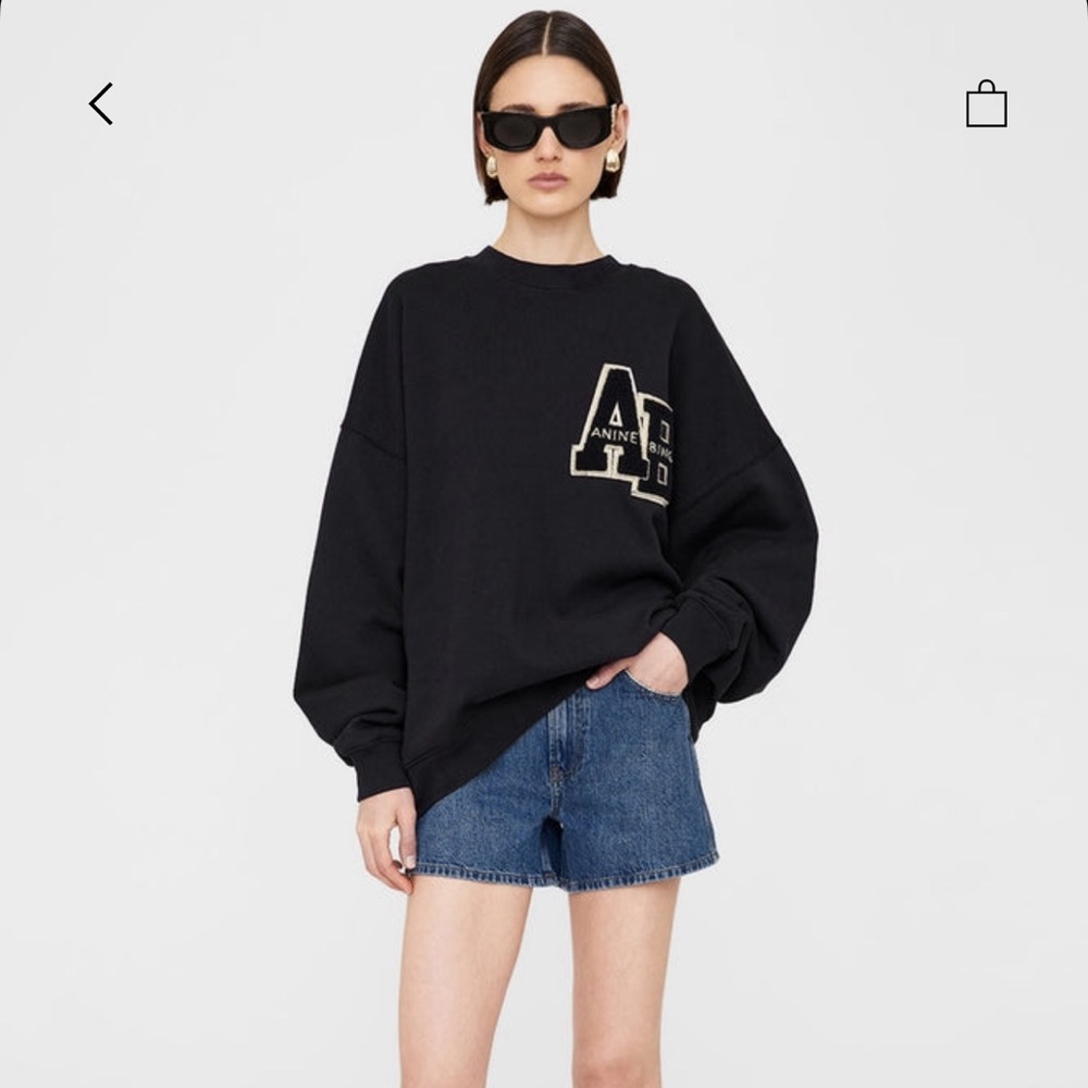 NWT Miles Sweatshirt Letterman